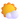 Soleil derrière un petit nuage