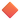Grand losange orange