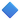 Grand losange bleu