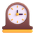 Mantel piece clock