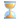 Sablier en verre terminé
