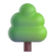 Deciduous tree
