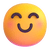 笑っている目