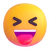 Squinting face with tongue